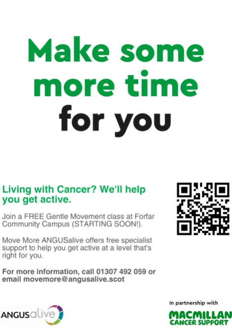 Living with cancer -Gentle Movement Class